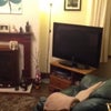 Photo 4: Cosy lounge with real flame fire , TV and DV: