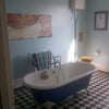 Photo 7: Roll top bath in shared bathroom