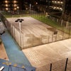 Photo 5: Basketball ball court and football pitch behind the building. 