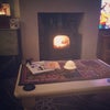Photo 2: Lovely log burner for cold nights 