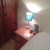 Photo 9: Single bedroom Bedside cabinet and part of wardrobe