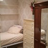 Photo 8: wardrobe, chest of drawers & bed