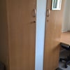 Photo 2: Double wardrobe - additional storage space in airing cupboard in corner of the room