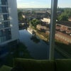 Photo 2: Ceiling to Floor Windows and view of Grand Union Canal
