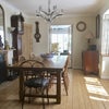 Photo 4: Wood floors, fireplace, dinning room