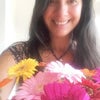 Photo 4: Enjoying receiving some flowers on recent birthday
