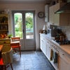Photo 3: Kitchen with a door to the garden