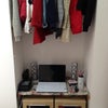 Photo 9: Smaller bedroom - extra alcove for additional storage and hanging coats
