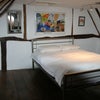 Photo 2: Large double bedroom with original features & beautiful cottage garden view from window
