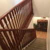 Photo 7: Staircase to downstairs Kitchen & WC