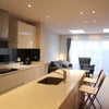 Photo 4: Kitchen/breakfast bar (+ dining table/chairs)