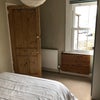 Photo 2: View from head of bed (mirrored wardrobe on right)
