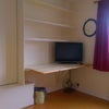 Photo 4:  shelves and desk