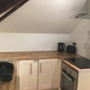 Photo 6: Full size Kitchen with Kettle/Toaster/Microwave