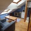 Photo 3: Attic lounge / kitchenette area