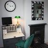 Photo 3: Desk with drawers and smart TV