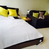 Photo 3: Double bed, sofa and dining table...