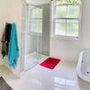 Photo 5: Nice bathroom with new shower shared with one other