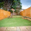 Photo 7: Maintenance free garden with astroturf