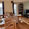 Photo 3: Living room with large outdoor terrace