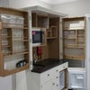 Photo 3: Kitchenette with fridge, sink, induction hob and microwave