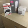 Photo 5: Wireless charger, LED lamp, Google Home Mini