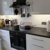 Photo 2: Contemporary kitchen ceramic hob