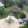 Photo 7: Patio with large garden behind outbuildings
