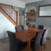 Photo 2: Large dining room that seats 6 people.
