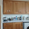 Photo 6: Solid oak kitchen with larder cupboard