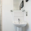 Photo 4: Modern ensuite with sink, mirror, WC & shower