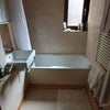 Photo 3: Bathroom with bath and shower