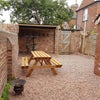 Photo 9: Rear garden & bike store