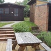 Photo 5: Enclosed garden with BBQ area and decking 