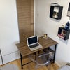 Photo 5: There is a neat fold-out desk in the room