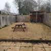 Photo 6: Rear Garden with bike storage