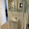 Photo 1: en suite sink and towel rail