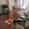 Photo 5: two lovely comfy leather sofas for chiiling !!