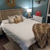 Photo 1: King-size bed with orthopaedic mattress