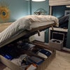 Photo 4: Lots of storage space under the bed