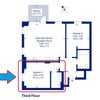 Photo 9: The floor plan (ensuite bedroom highlighted)