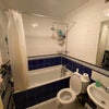 Photo 6: modern bathroom with bath and shower