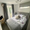 Photo 4: Double bedroom with garden view (TV not included).