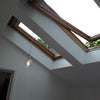 Photo 2: Two windows in ceiling with retractable blinds 