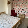 Photo 3: Bright room with a feature wall