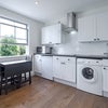 Photo 3: The studio kitchen which is a good size, including fridge (you have freezer space in main kitchen to
