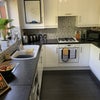 Photo 2: Clean modern kitchen/diner, dishwasher, big AEG fridge, freezer, microwave plus all crockery etc
