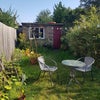 Photo 5: Garden, with a shed at the back for bike and other storage