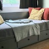 Photo 2: Single bed with occasional pull-out double