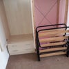 Photo 4: 2 wardrobes and storage boxes and extra bed 